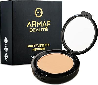 Beauté Parfaite Fix - Compact, Pressed Powder, Ultra Fine Powder, Blur Imperfections, 6 Shades To Choose | Beige