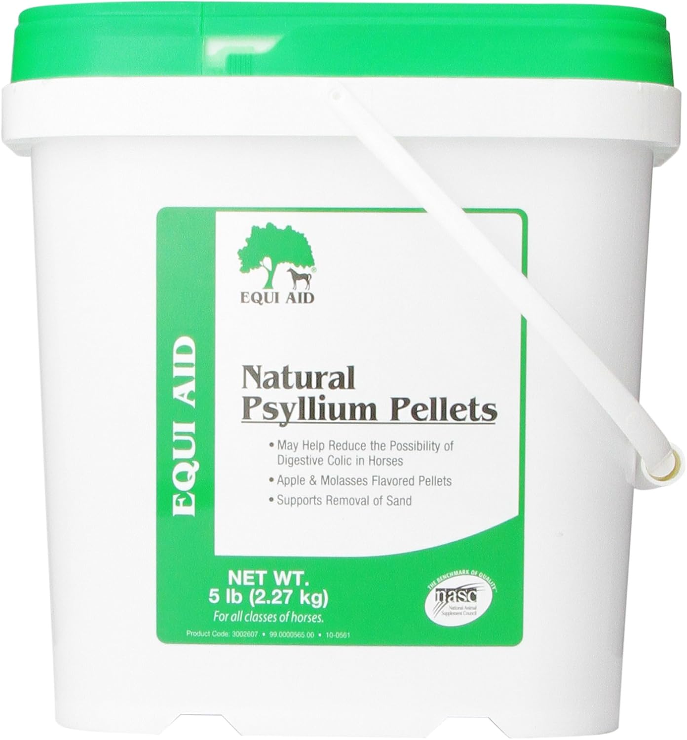 Farnam Equi Aid Natural Psyllium Pellets, 5-Pound : Horse Nutritional Supplements And Remedies : Pet Supplies