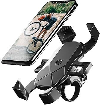 Amazon 自転車 スマホ ホルダー ワンタッチ固定式ロードバイク スマホホルダー Dodolive 最新版 360度回転自転車 携帯 ホルダー Gpsナビ 落下防止 強力固定 Iphone X Xs 8 7 6 6s Plus Samsung Sony Lg Huaweiのスマホに対応 日本語取扱説明書付き Dodolive