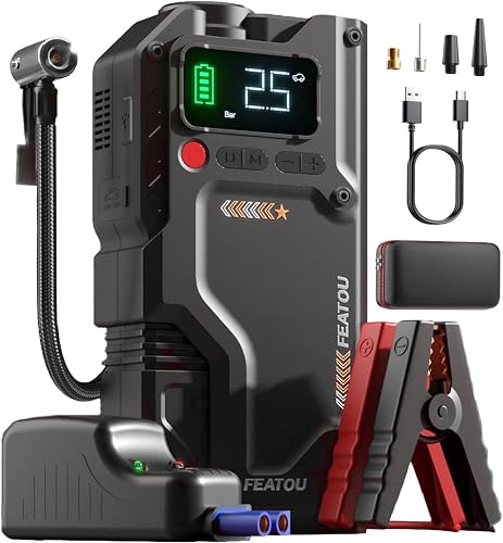 Booster Batterie Voiture Puissant Essence et Diesel avec G 9000A