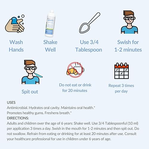 Miniatura 3 de StellaLife Vega Enjuague bucal enjuague bucal de boca seca higiene dental diaria natural para encías saludables aliento fresco coco sin azúcar