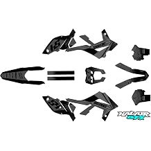 Graphics Kit for GASGAS EC125 EC200 EC250 EC300 EC450 2012-2017 Swirl Series Smoke 16 Mil - Dirt bike Custom Racing Graphics Decals Stickers Kit, no-plastics