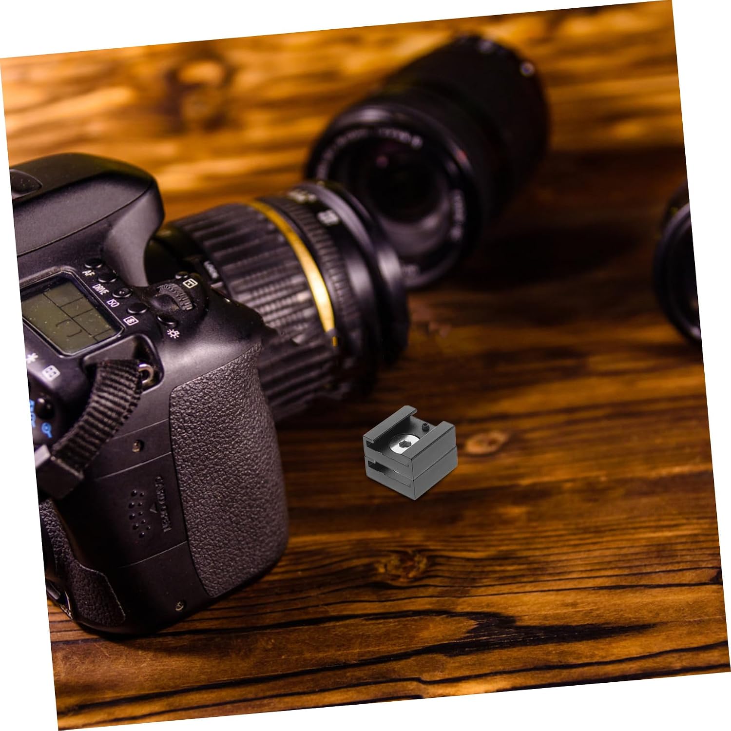 TEHAUX 4sets Hot Shoe Mount Adapter for DSLR Multi-Function Camera Accessory Mount Screw for Photography Enthusiasts