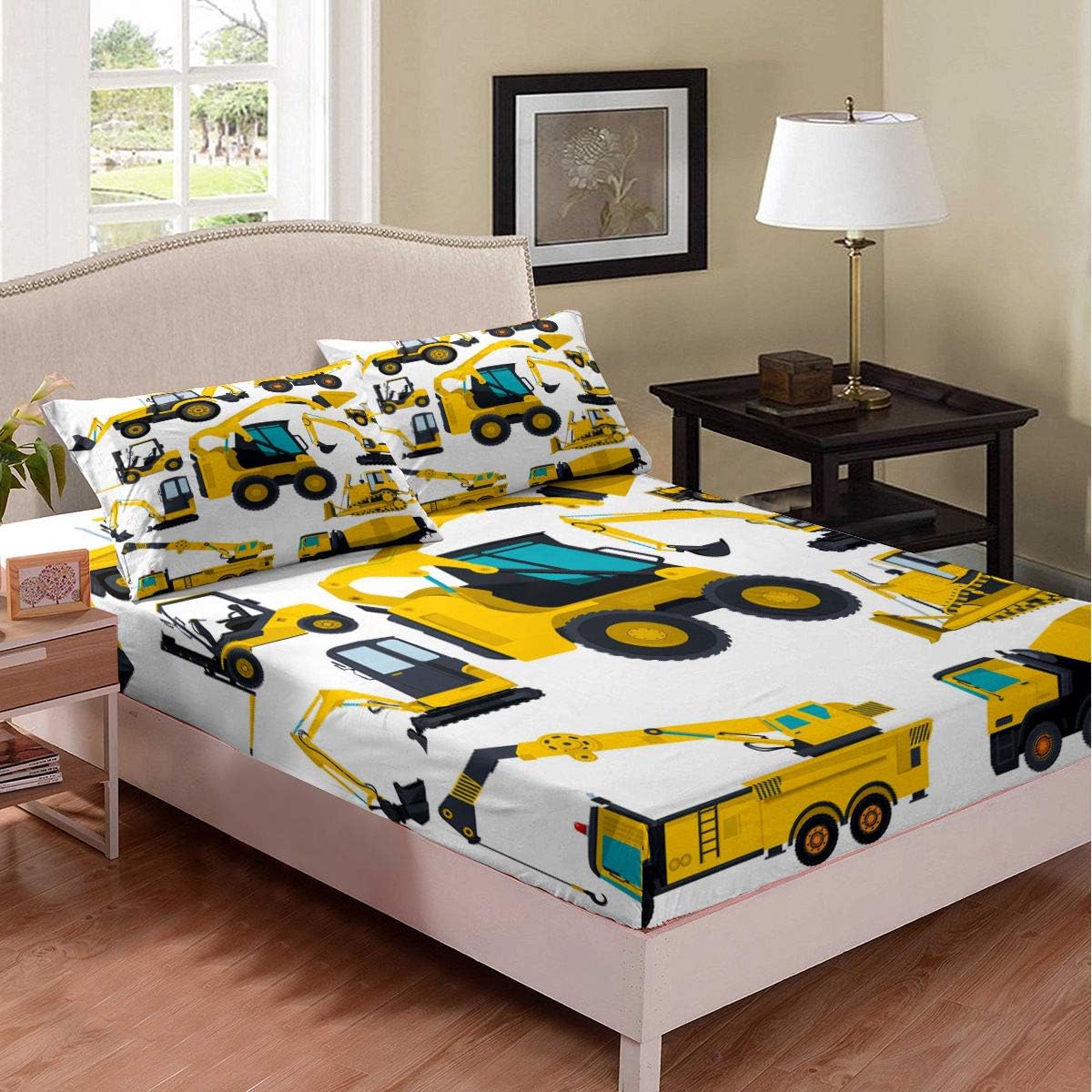 boys construction sheets