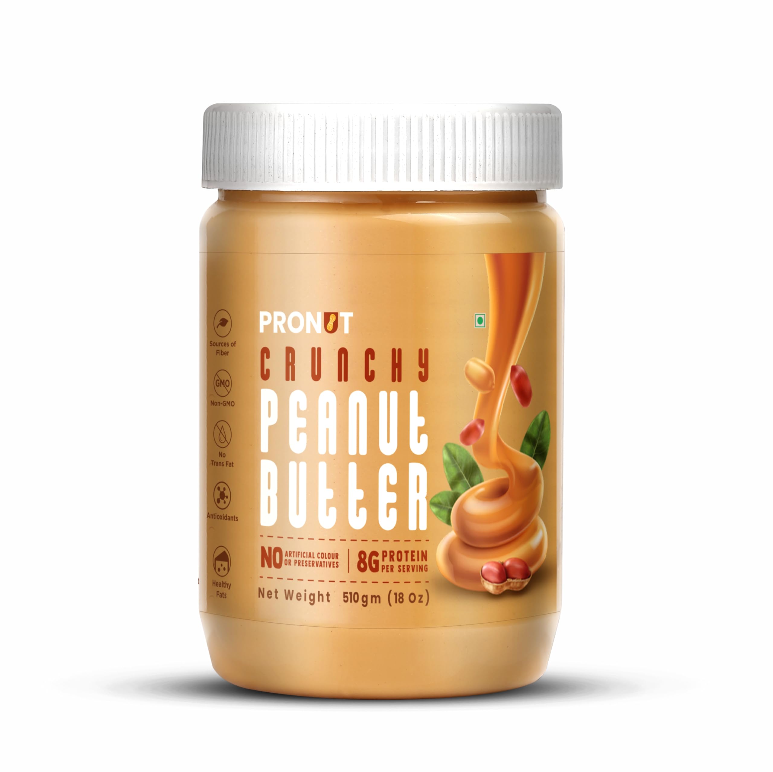 See full amazon price history chart for PRONUT Crunchy Peanut Butter | High Protein | Use Only Premium Roasted Peanuts | Slow Roasted | No Artificial Flavour | 100% Vegan | Rich in Protein (510g) PRONUT Crunchy Peanut Butter | High Protein | Use Only Premium Roasted Peanuts | Slow Roasted | No Artificial Flavour | 100% Vegan | Rich in Protein (510g) (B0CCS6168J) Amazon Price History, Amazon Price Tracker
