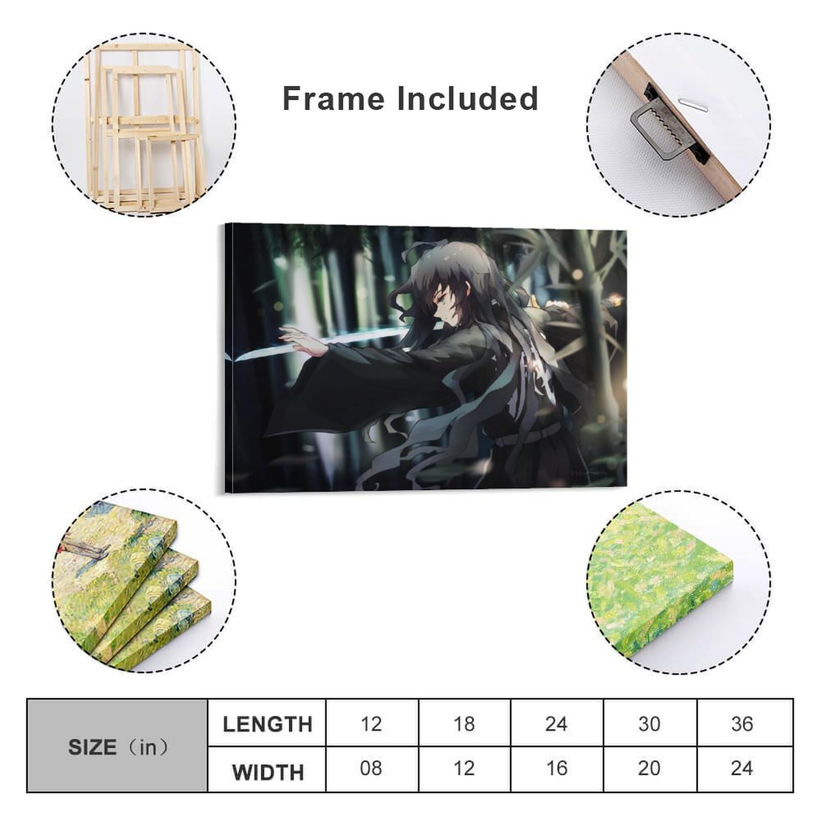 鬼滅の刃 時透無一郎 額装品 アートパネル Amazon.co.jp: 40×60cm 鬼滅の刃 アートパネル アートフレーム 霞柱