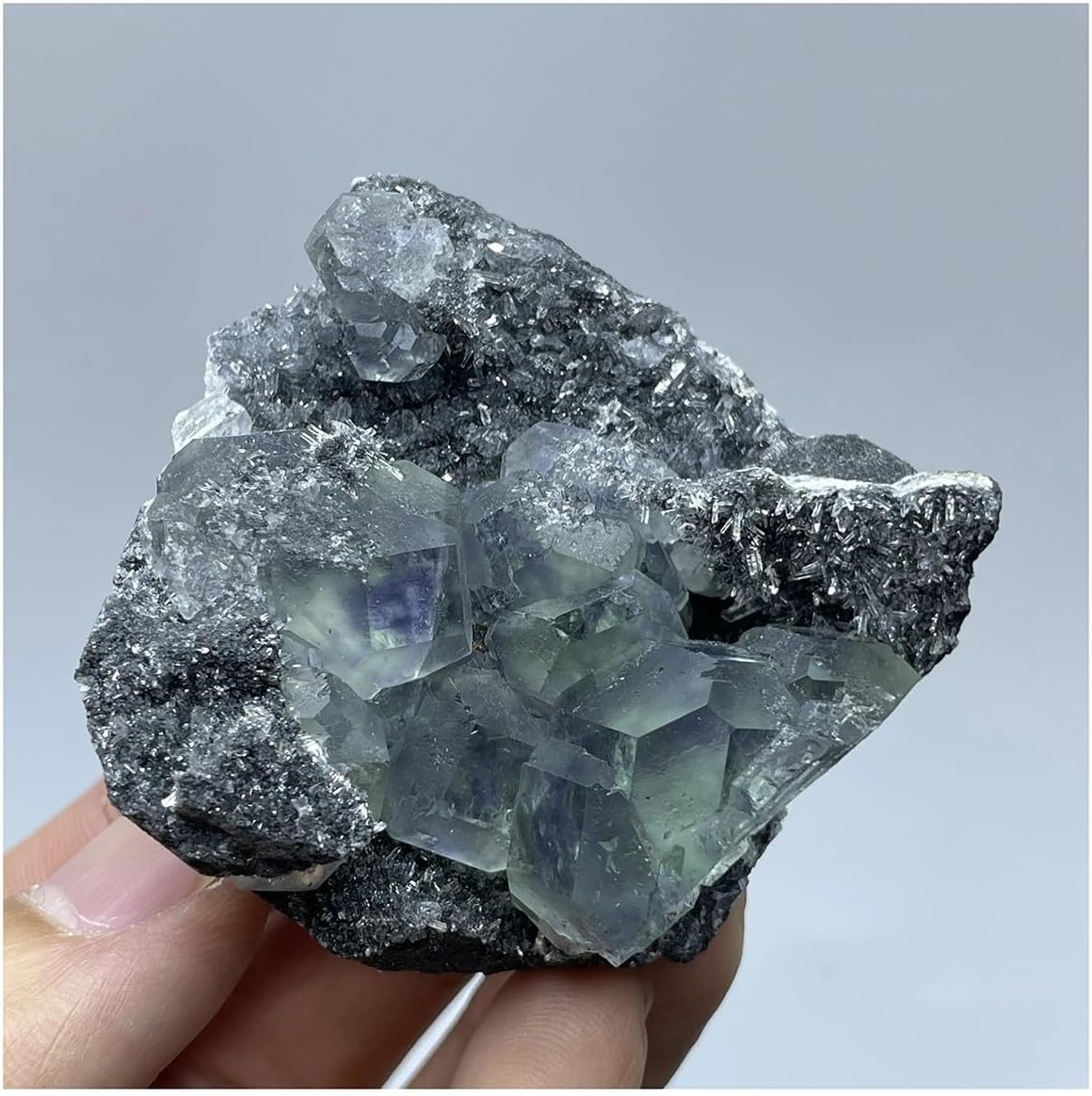 Crystal Stone Home Decor Natural Fluorite Specimen Stones and Crystals Grystals Home Decorations