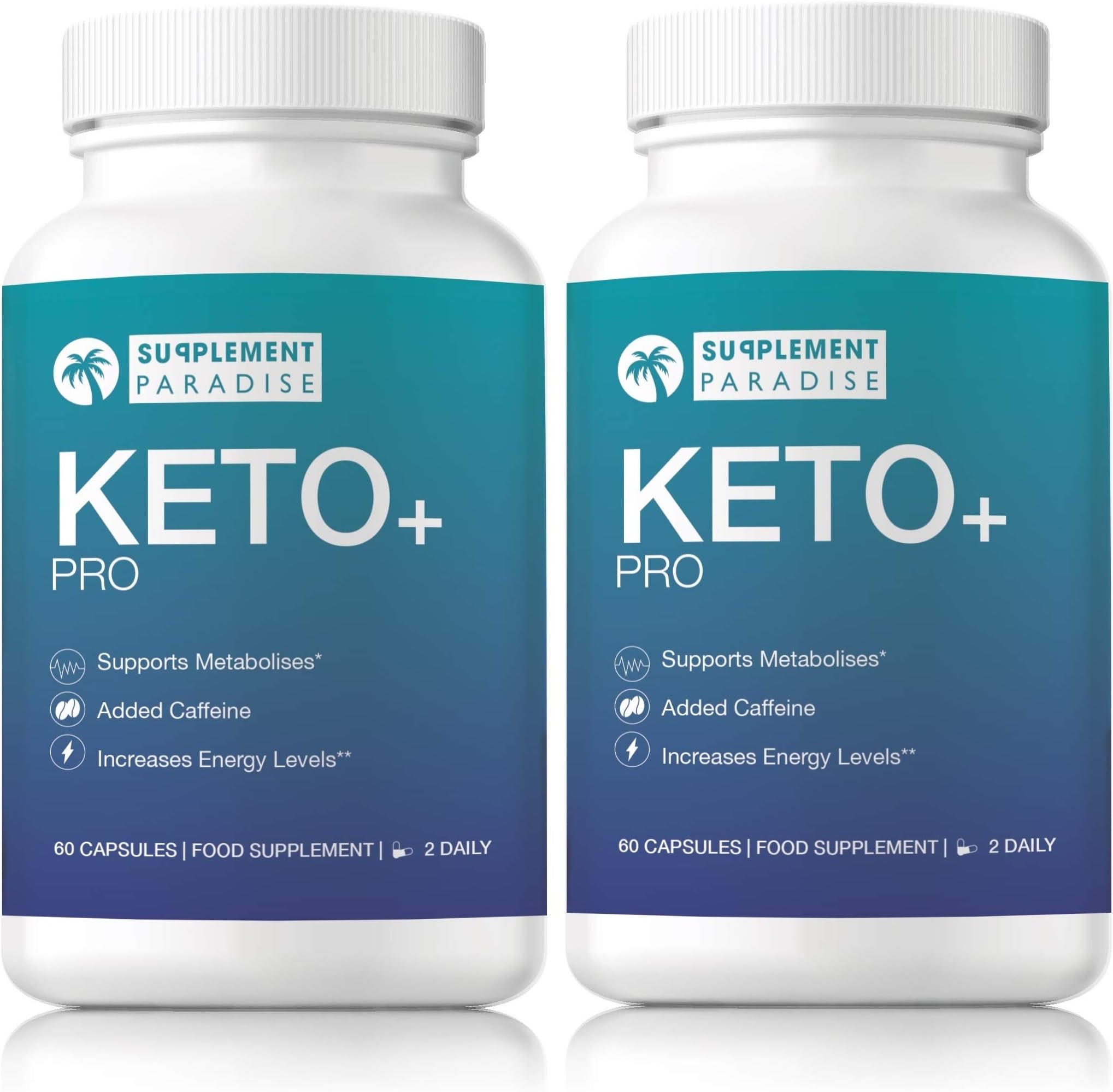 Keto Plus PRO - Weight Loss & Fat Burn Formula (2 Months Supply) - SUPPLEMENT PARADISE