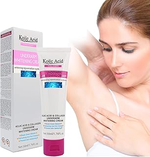 clareamento das axilas para mulheres - Cotovelos e joelhos escuros clareando - Suave e hidrata, clareamento da pele do corpo para pescoço, joelhos, cotovelo, partes íntimas Sritob