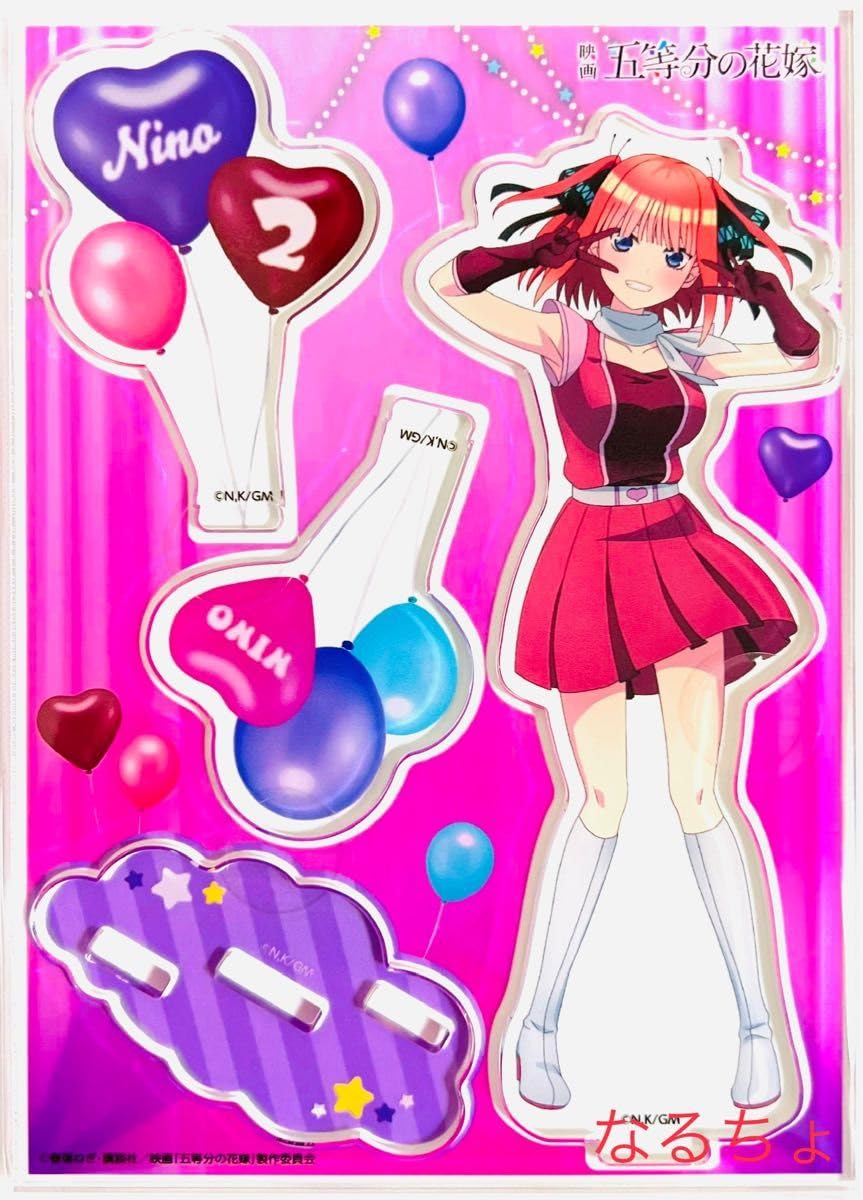 五等分の花嫁　中野 二乃　アクリルセット 2 Amazon | 五等分の花嫁 学園アイドル アクリルフィギュア 中野二乃