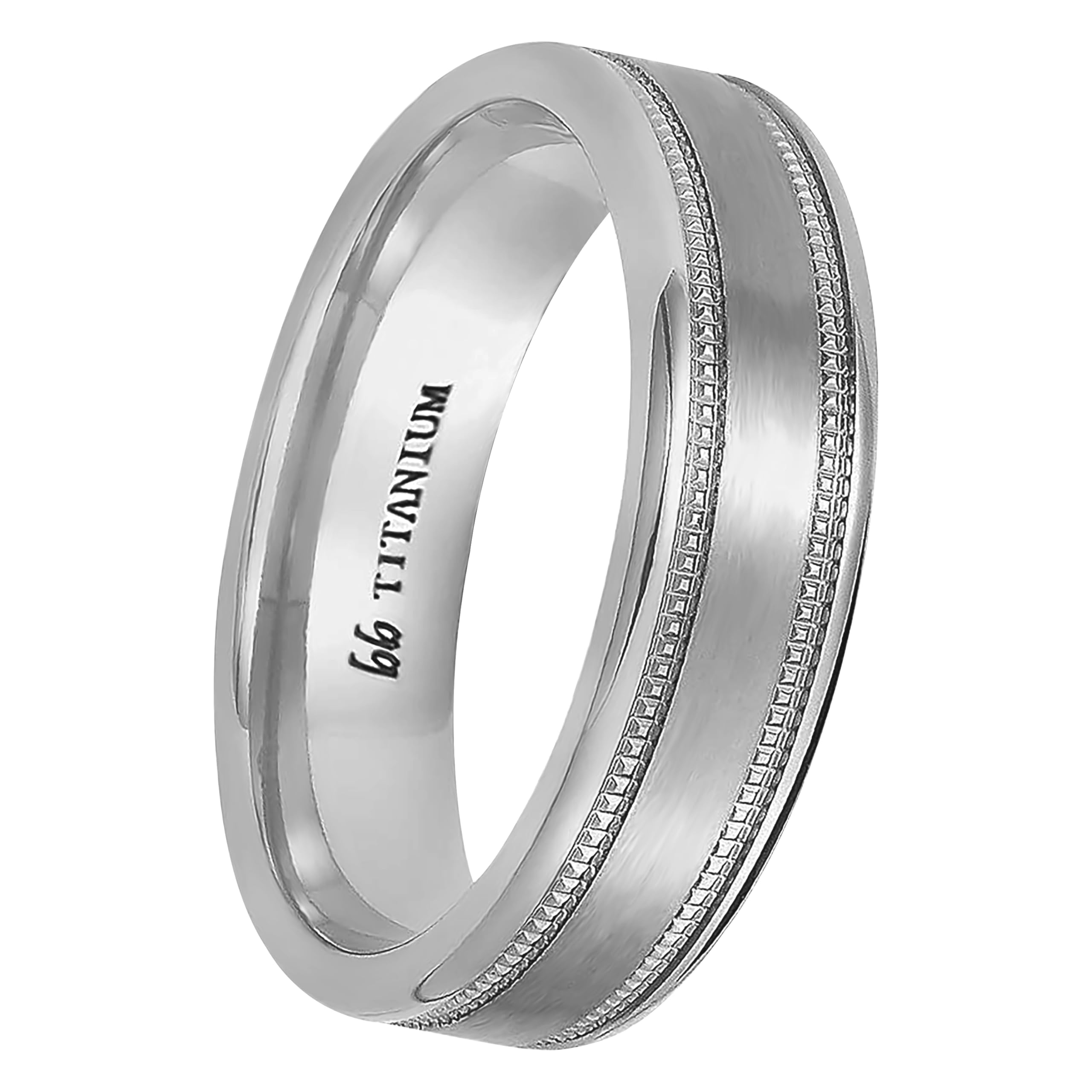 Boston Bay Diamonds Titanium Ring 6mm