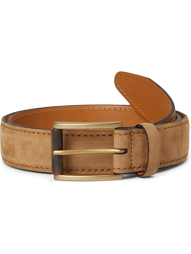 Tan Johnston & Murphy Hartford Nubuck Belt