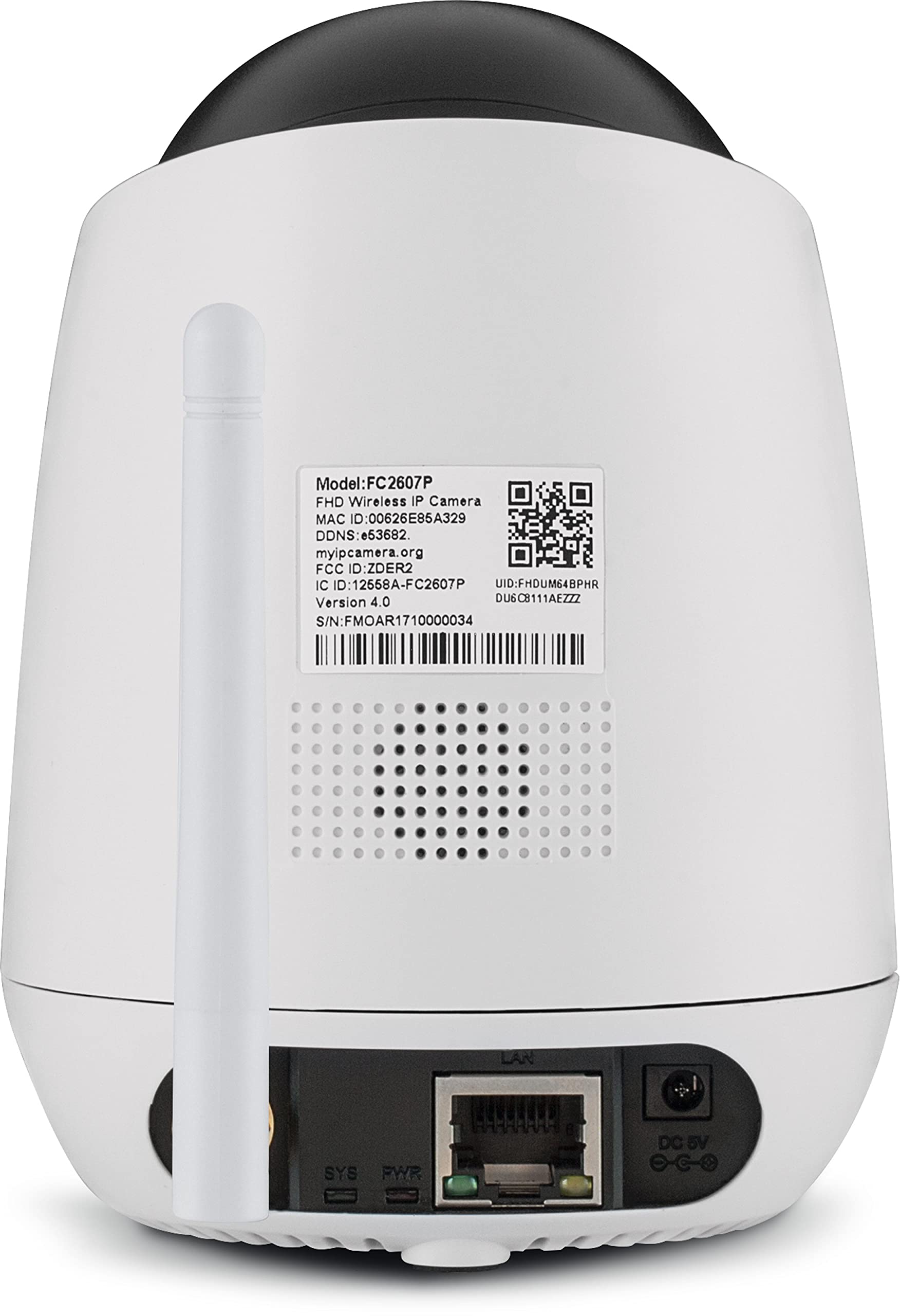 TechniSat Innenkamera 1 - Smart Home Kamera, Bedienung per Foscam-App