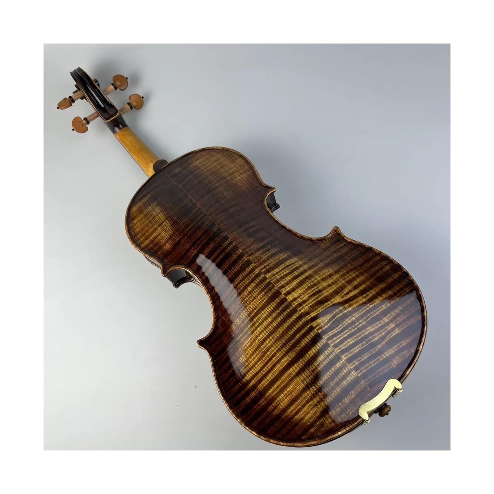 Amazon | バイオリン ハンドメイド 4/4 3/4 1/2 1/4 1/8 大人用 模様