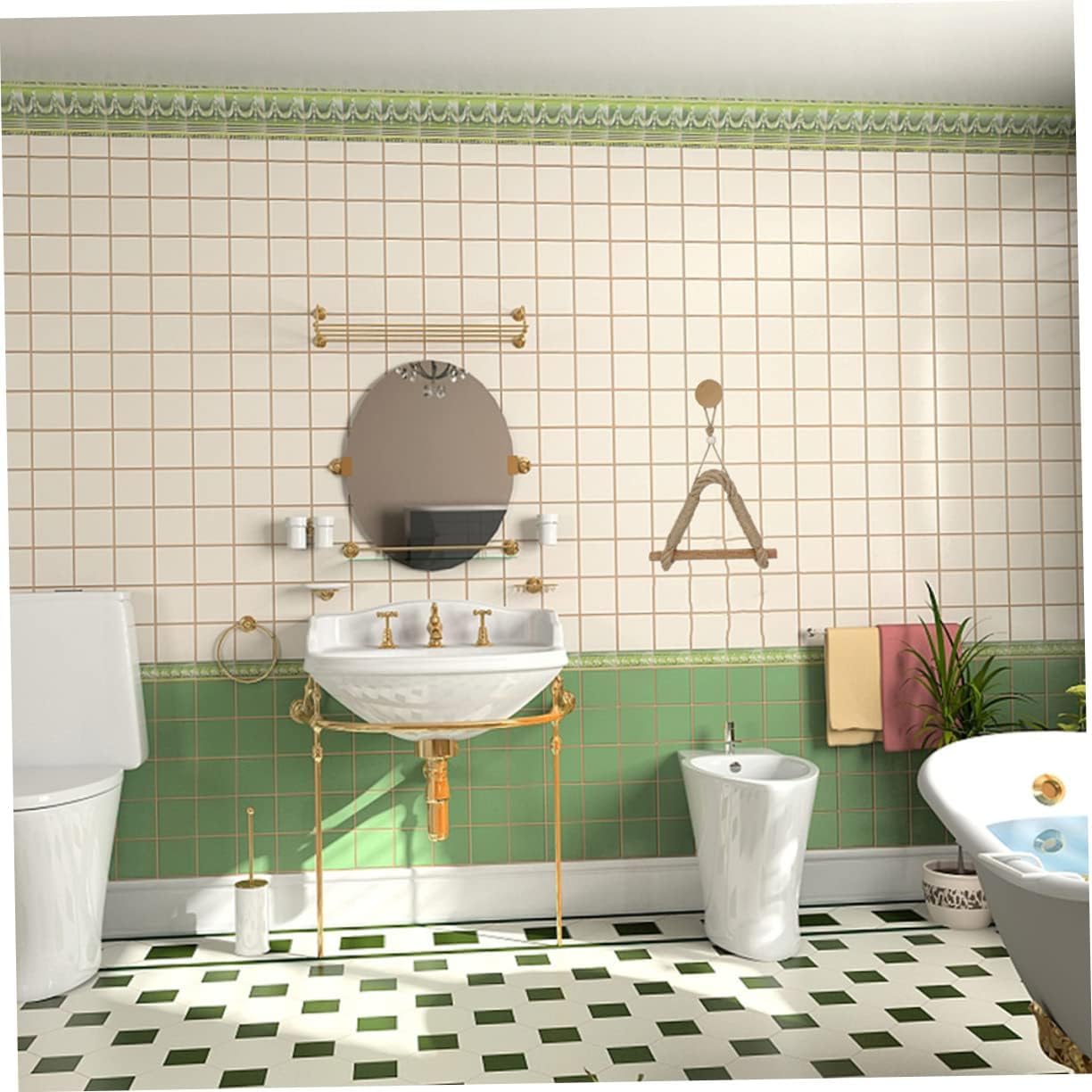 Boho Macrame Toilet Paper Holder, Decorative Bathroom Accessory for RV, Camper & Home