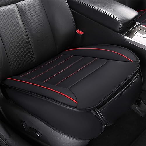 Funda de asiento delantero para automóvil, cojín de ajuste universal, transpirable, antideslizante, para auto, camión, oficina, piel sintética disponible en Yaxa Mexico