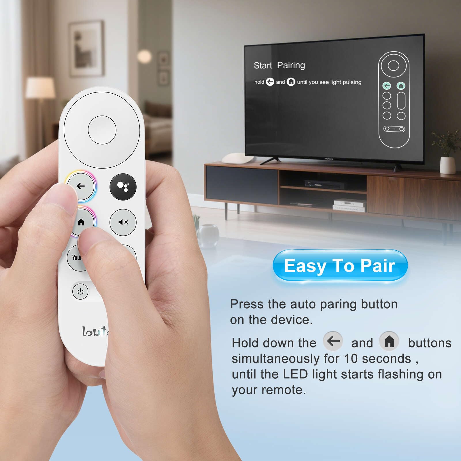 Amazon | Google Chromecastリモコンの交換用、Chromecast with Google