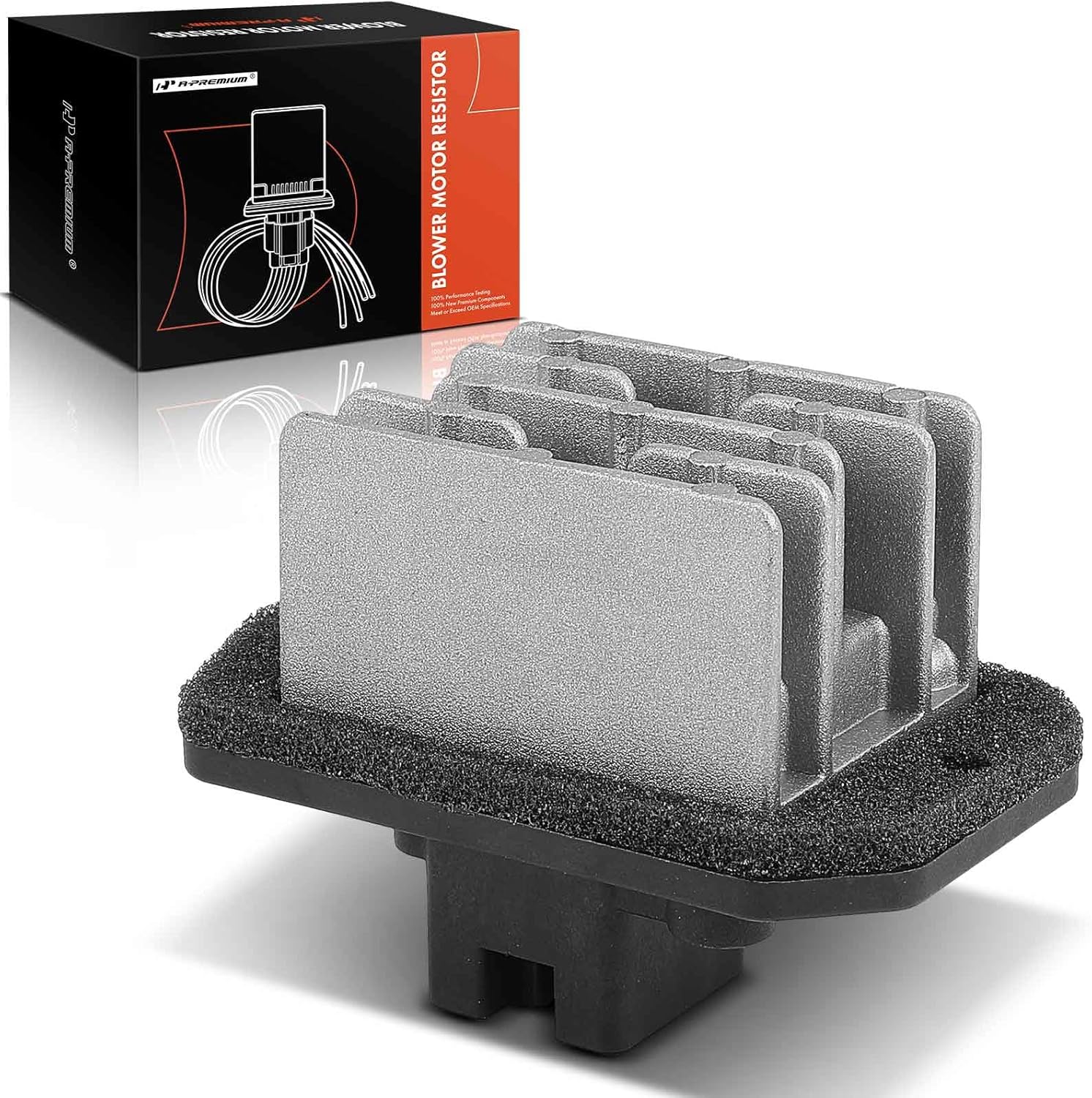 A-Premium Rear HVAC Blower Motor Resistor Compatible with Toyota Sequoia 2001-2007 - Replace# 8875052010