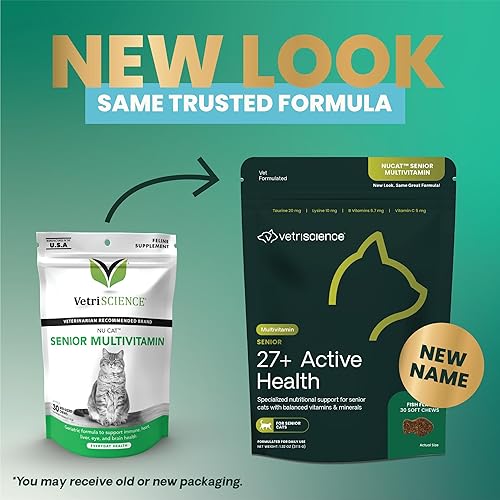 Vista 9 de VetriScience Senior 27+ - Masticables de salud activa, multivitamínico diario Canine Plus para perros mayores, vitaminas equilibradas, minerales