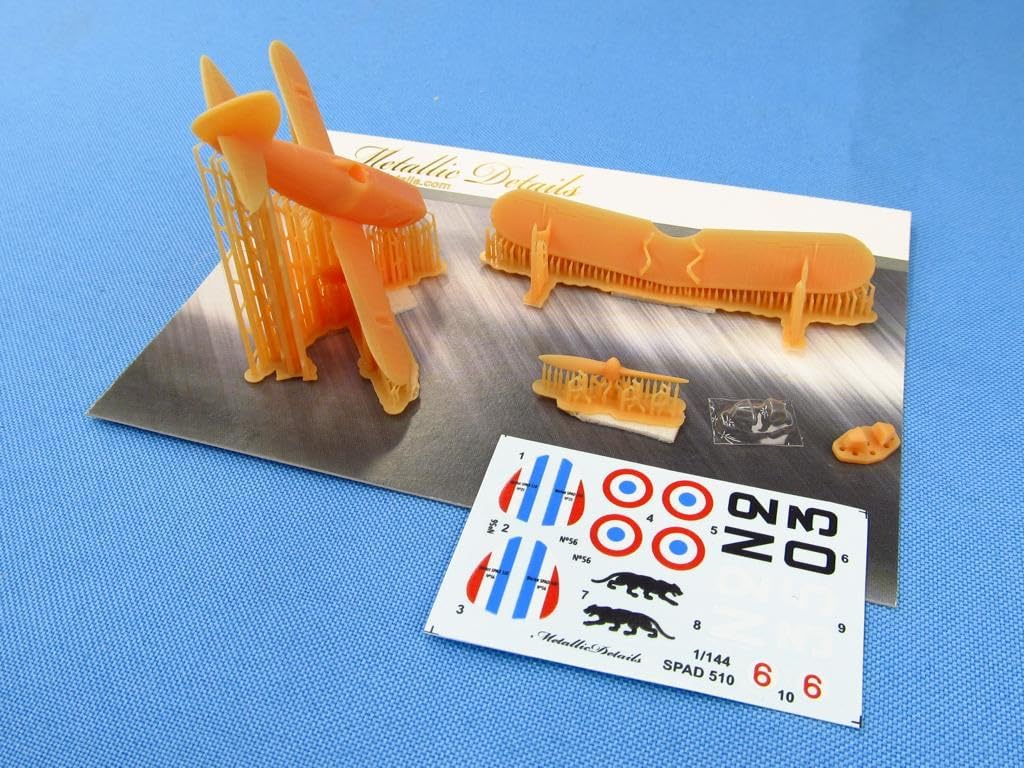 MDR14437 1/144 Aircraft Model kit for Bleriot-SPAD S.510, Orange