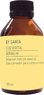 Óleo Vegetal de Gergelim, 100 ml, By Samia, Multicor, By Samia