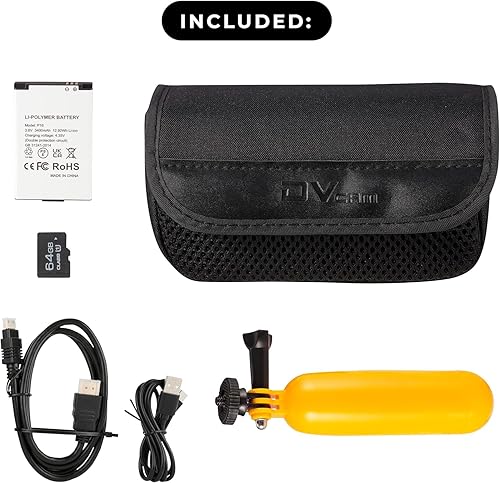 Miniatura 6 de Vivitar - Videocámara 4K Lente Ultra HD, Cámara 4K para grabación de video con 56MP, Sensor de 13MP, Pantalla LCD giratoria a todo color de 3", Zoom