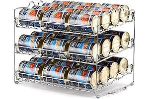 Stackable Can Rack Organizer: The Pantry's Savior