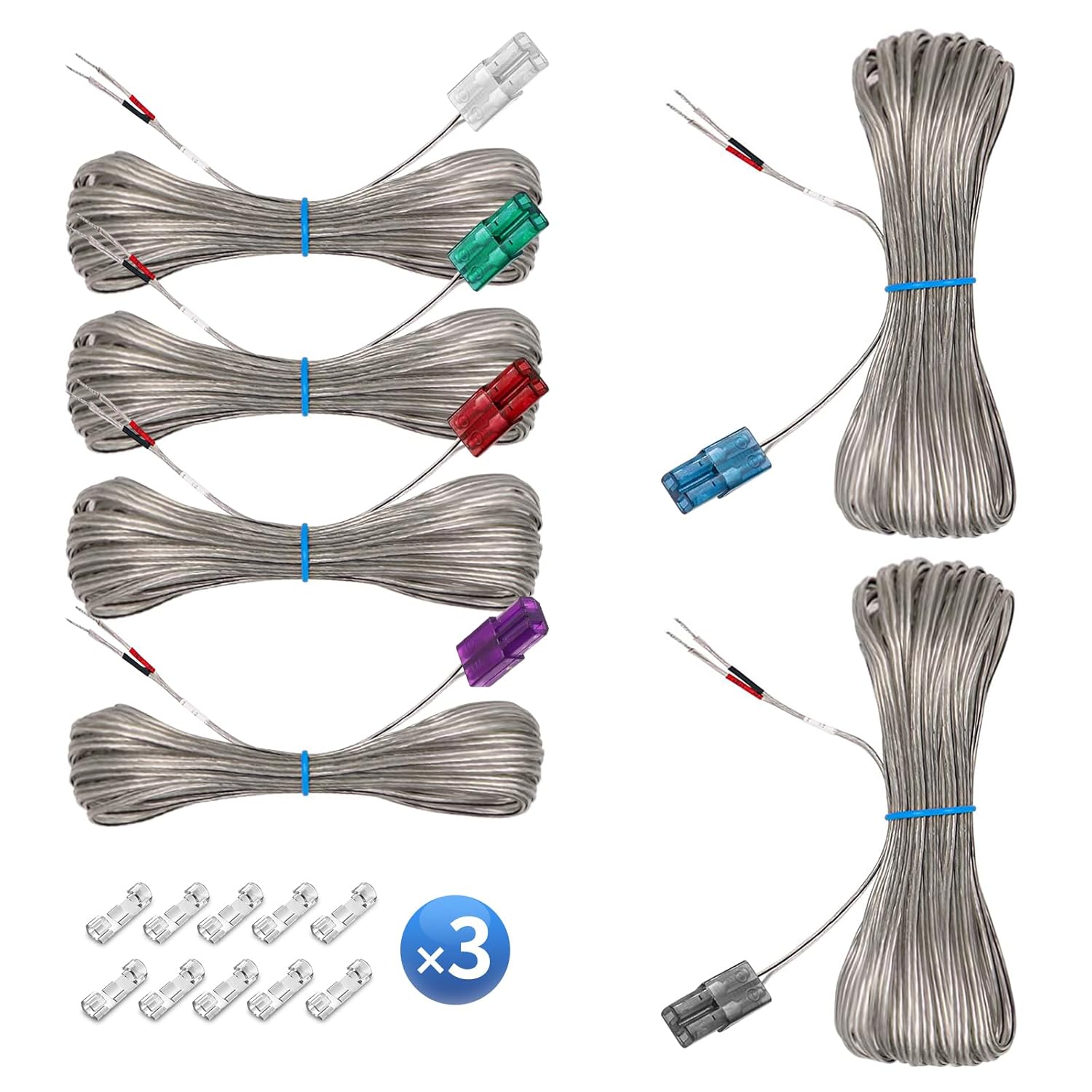 Set of 6 Speaker Wire Cables AH8102177B for Samsung Home