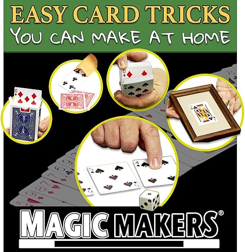 Magic Makers Trucos de cartas fáciles que puedes hacer en casa, con Marty Grams y Rudy T Hunter - Guía de entrenamiento mágico