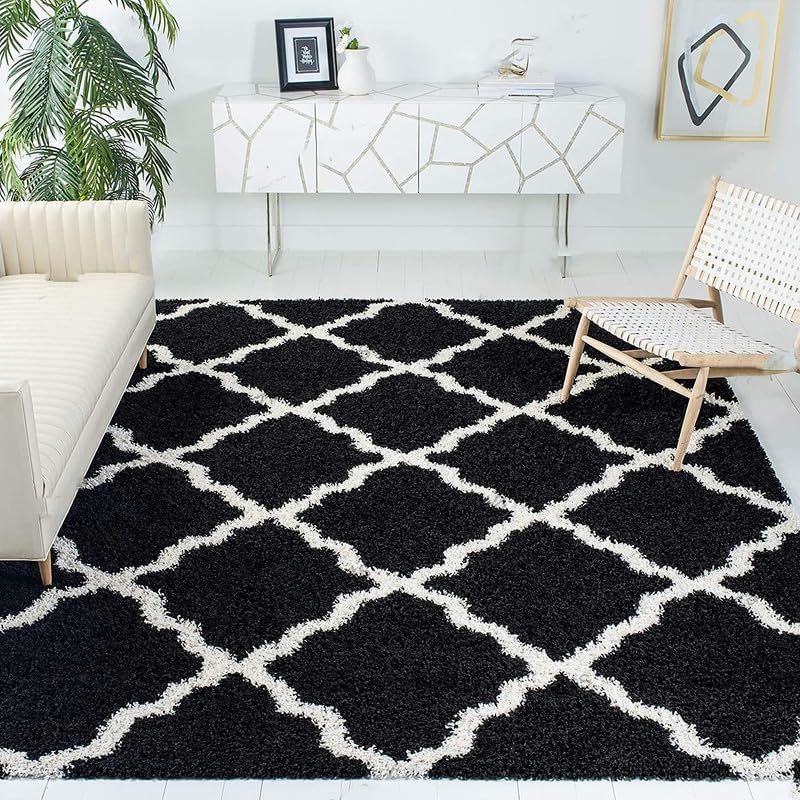 CARPETIO_Modern Polyester Anti Slip Carpet Fluffy Fur Rug and Carpets for Living Room, Bedroom, Hall, Area Rugs Shaggy [4x4 feet] Square. (B0CXSS4KSG) Amazon Price History, Amazon Price Tracker