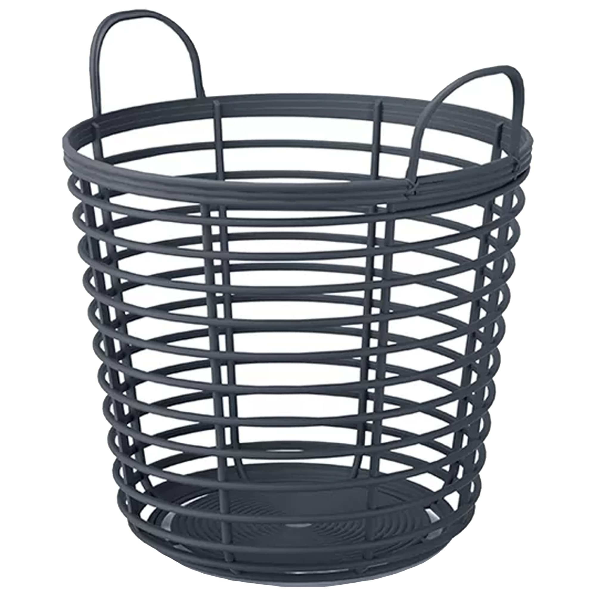 Cesta de jardín soporte - mesa auxiliar decorativa Zanzi Bascet, dimensions (mm) 430 x 430 x 463, colour anthracite