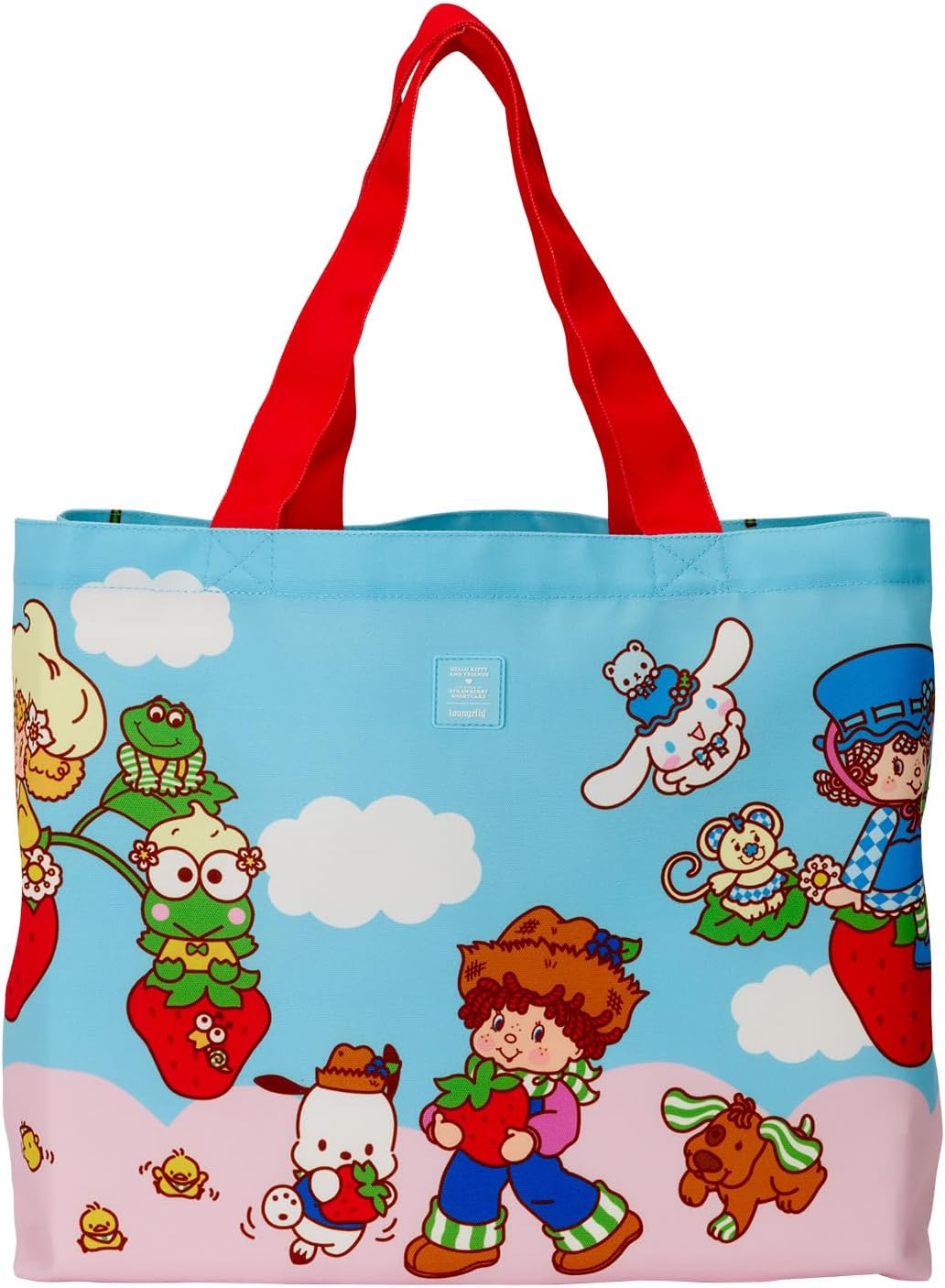 Loungefly Sanrio X Strawberry Shortcake Oversize Canvas Tote Bag - Image 3