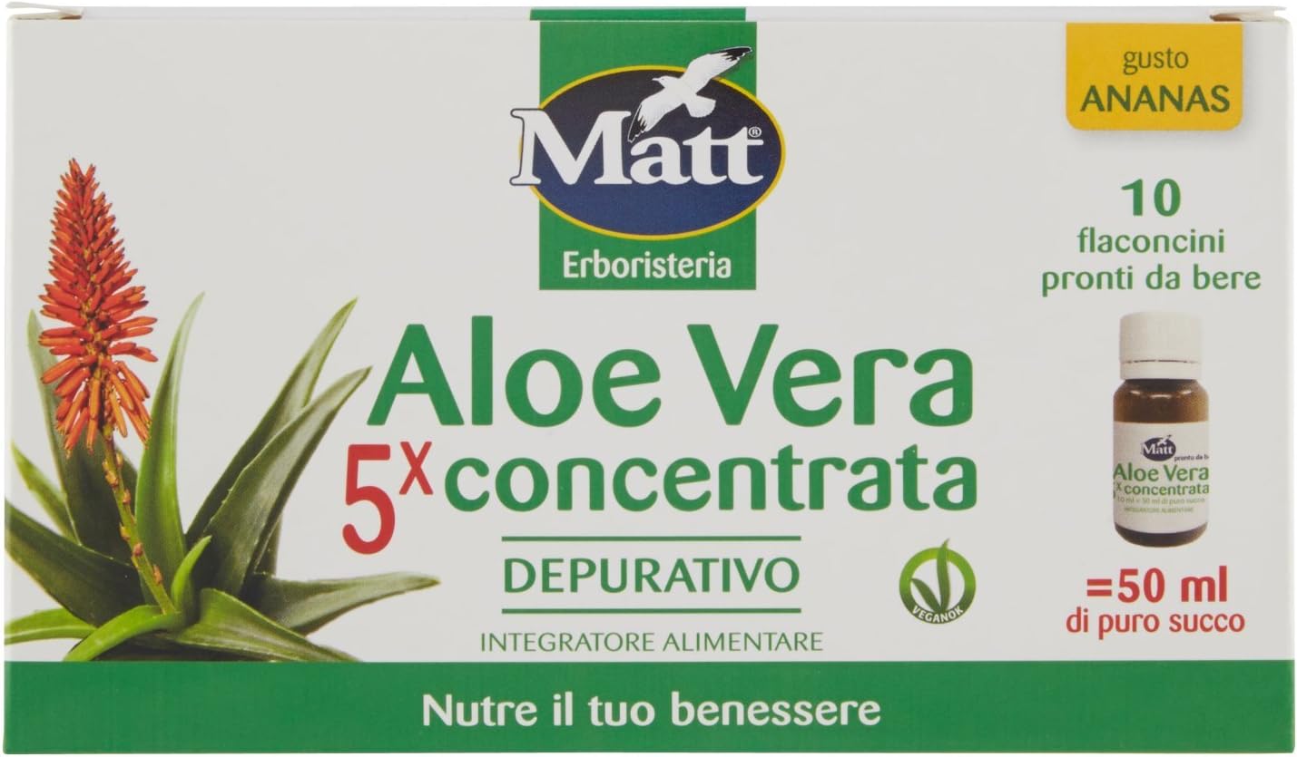 capsule di aloe vera