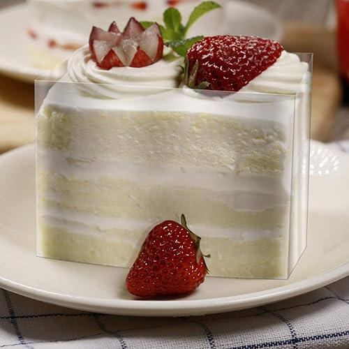 Miniatura 3 de Patelai Molde para anillos de pastel de 6 a 12 pulgadas de acero inoxidable ajustable con collares, tiras transparentes de 4 x 394 pulgadas, rollos