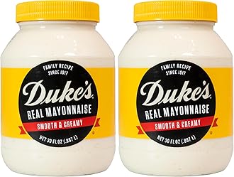 Duke's Real Smooth & Creamy Mayonnaise, 30 oz (Pack of 2)