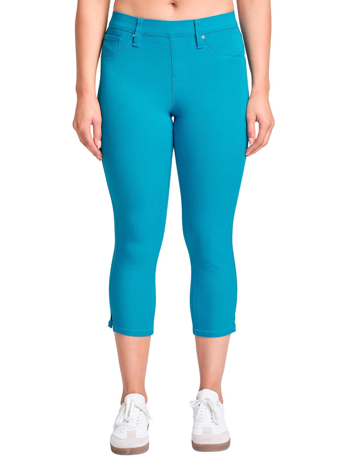 YMI Jeans Womens Hyperstretch Pull on Capri C112631