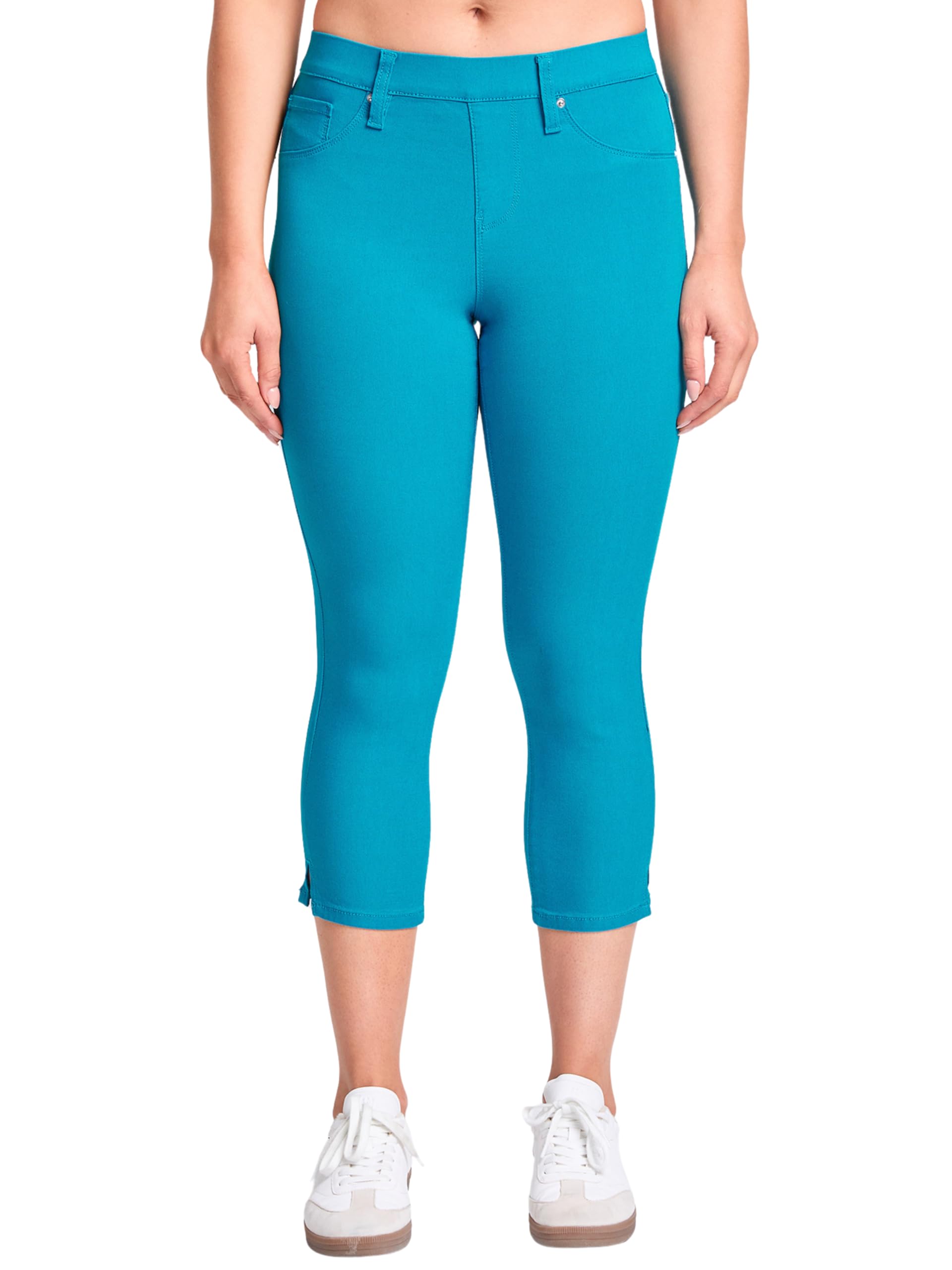 YMI Jeans Womens Hyperstretch Pull on Capri C112631