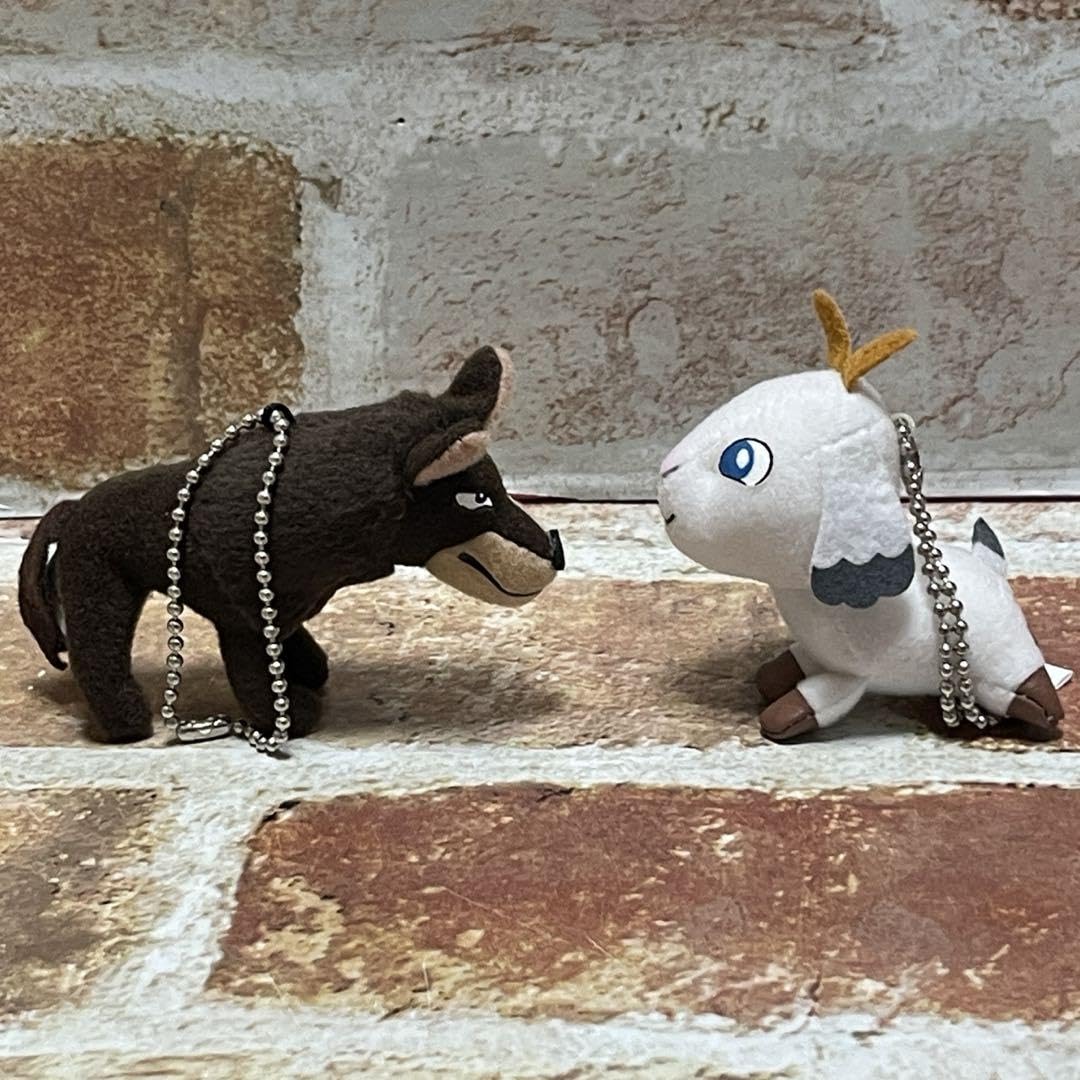 Amazon.co.jp: あらしのよるに ガブ&メイ ぬいぐるみ キーホルダー