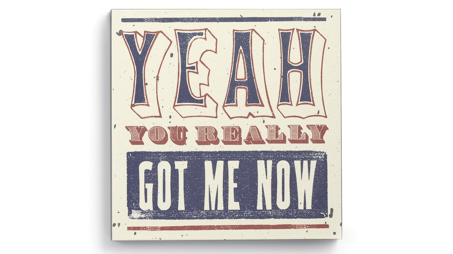 Lyricology You Really Got Me Box Decorative Sign