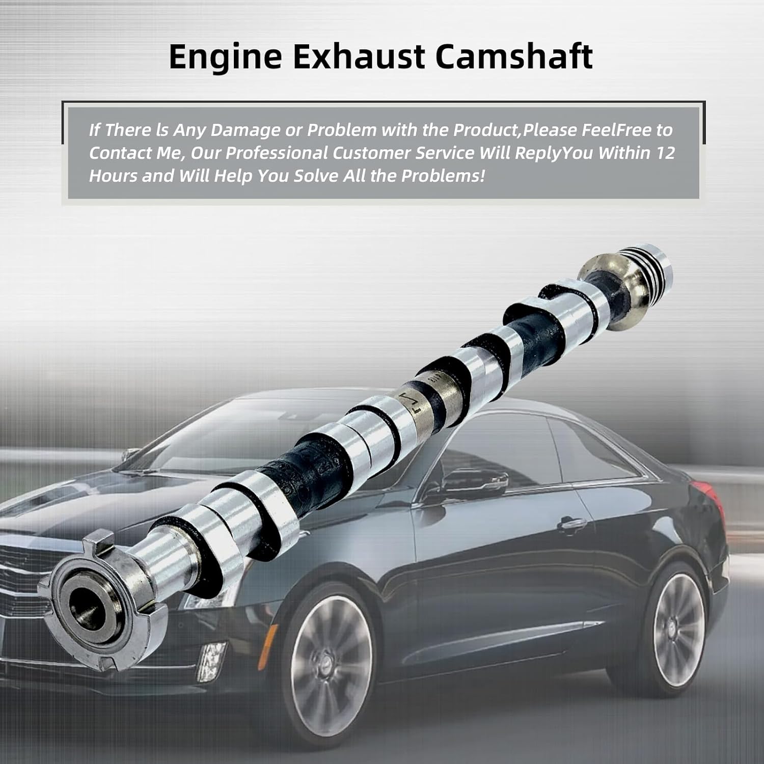 12626901 Engine Exhaust Camshaft Fits 2014-2020 Buick Envision Regal 2.0L & 2013-2022 Chevy Camaro Malibu Equinox 2.0L & 2013-2019 CadillaC ATS CTS CT6 2.0L #636468