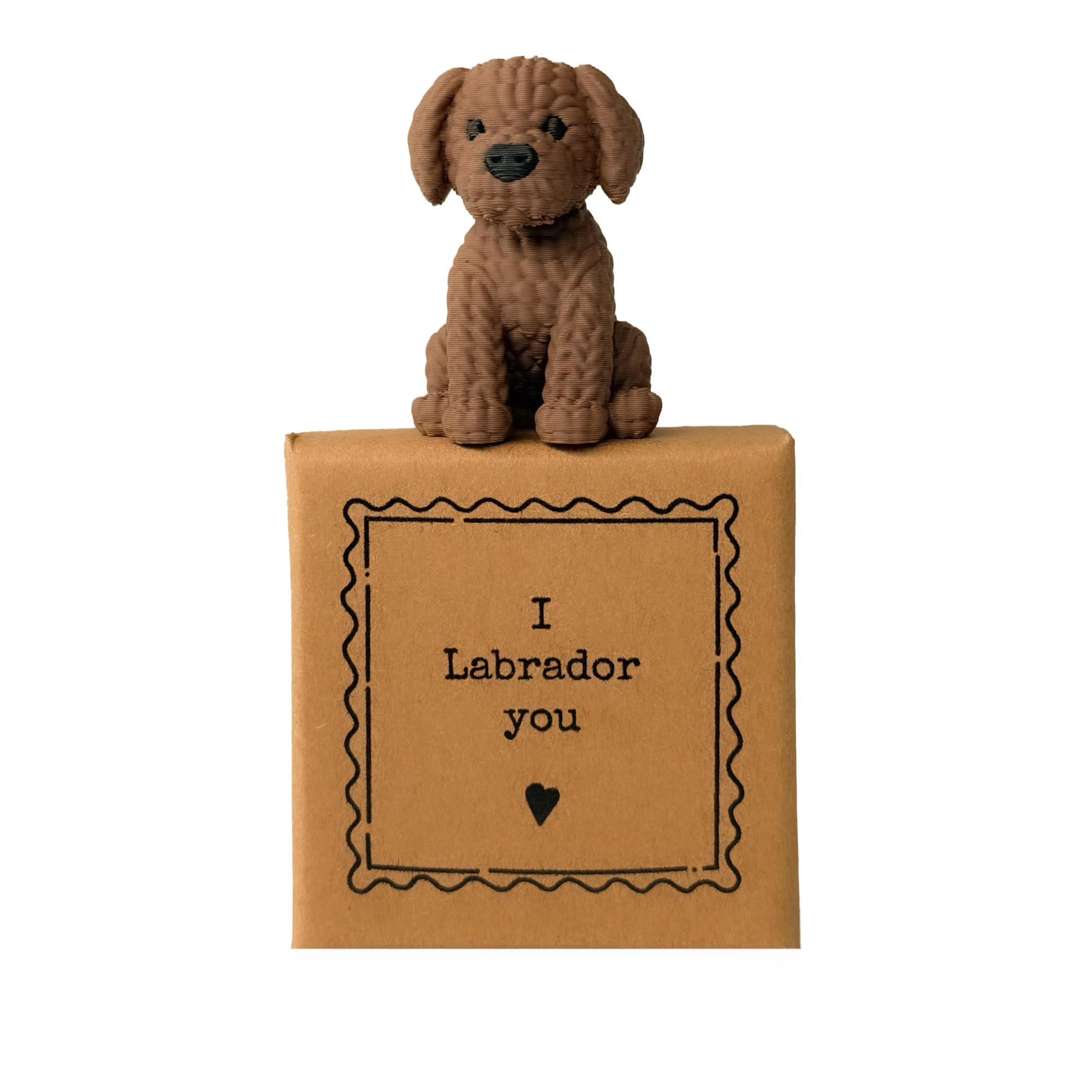 Image Industry I Labrador You – Tiny Little Gifts – Labrador Keepsake in Small Gift Box – Sentimental Style Gift for Dog Lovers, Best Friend or Loved One (Chocolate)