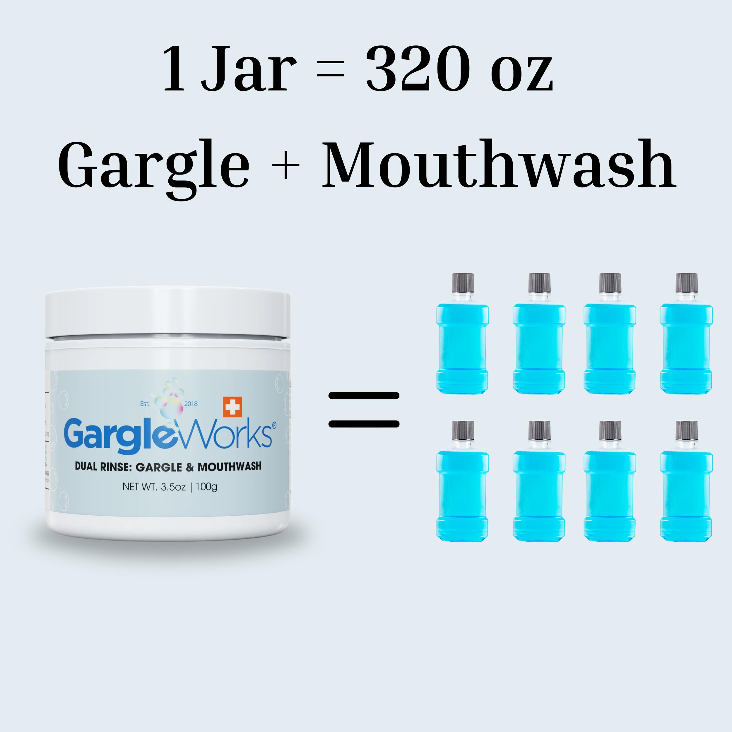Enjuague bucal dual natural y gárgaras de garganta para aliento fresco e higiene e inmunidad oral, con zeolita, minerales húmicos y fúlvicos, clavo y minerales traza oceánicos 3