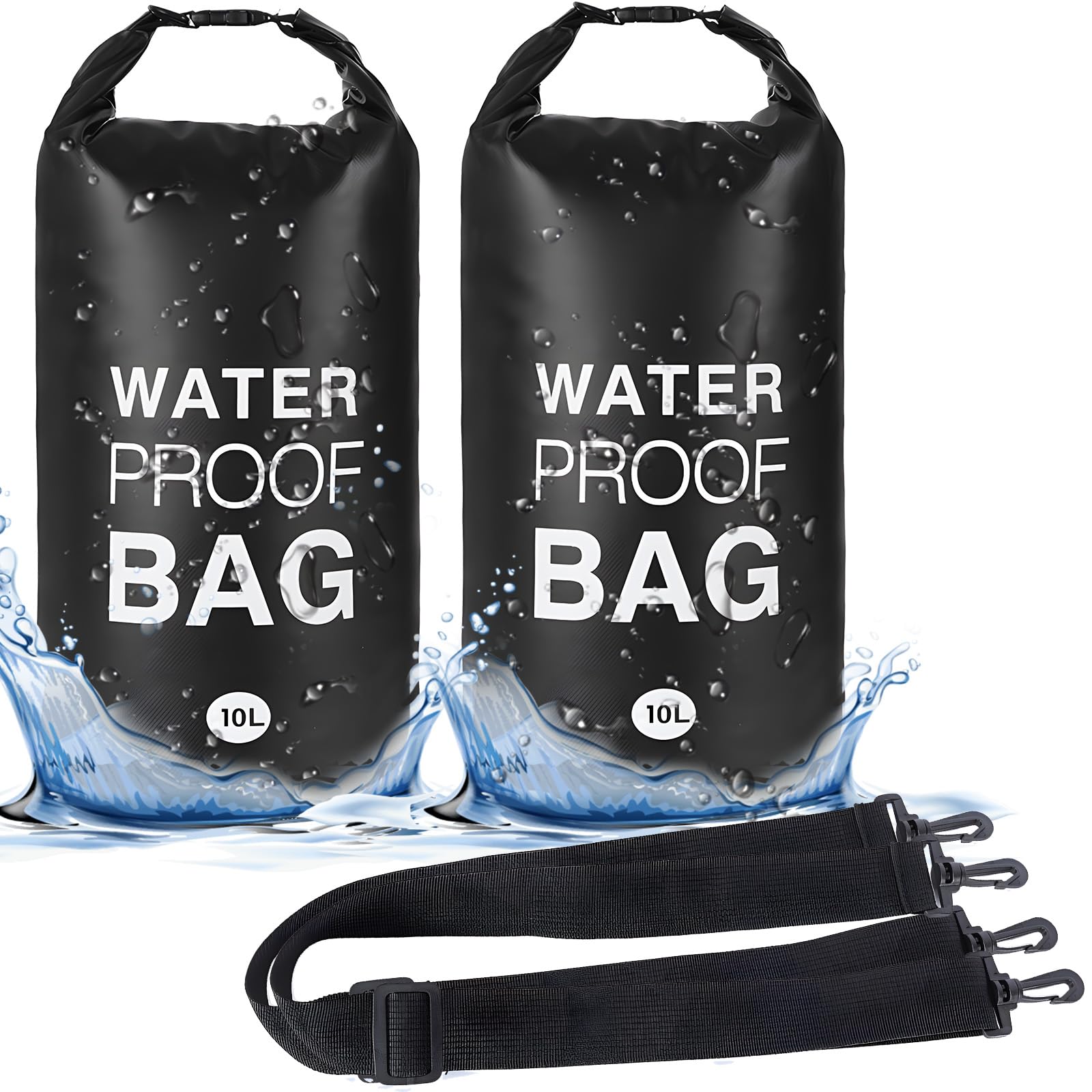 2pcs pool step weights,10 l no breaken swimming pool ladder weights for above ground pools, waterproof pool sand stair weights for pool steps, easy&quick fill sand (black)