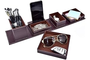 Leather Office Supplies: The Epitome of Masculine Desk Decor