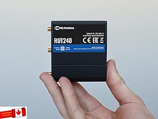Teltonika -RUT240 (North American Ver) is an All-time Industrial 4G LTE Wi-Fi Router for Professional M2M & IoT Applications.