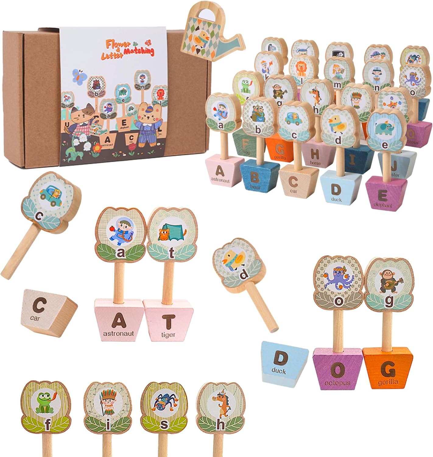Montessori ABC Learning Toys for Kids