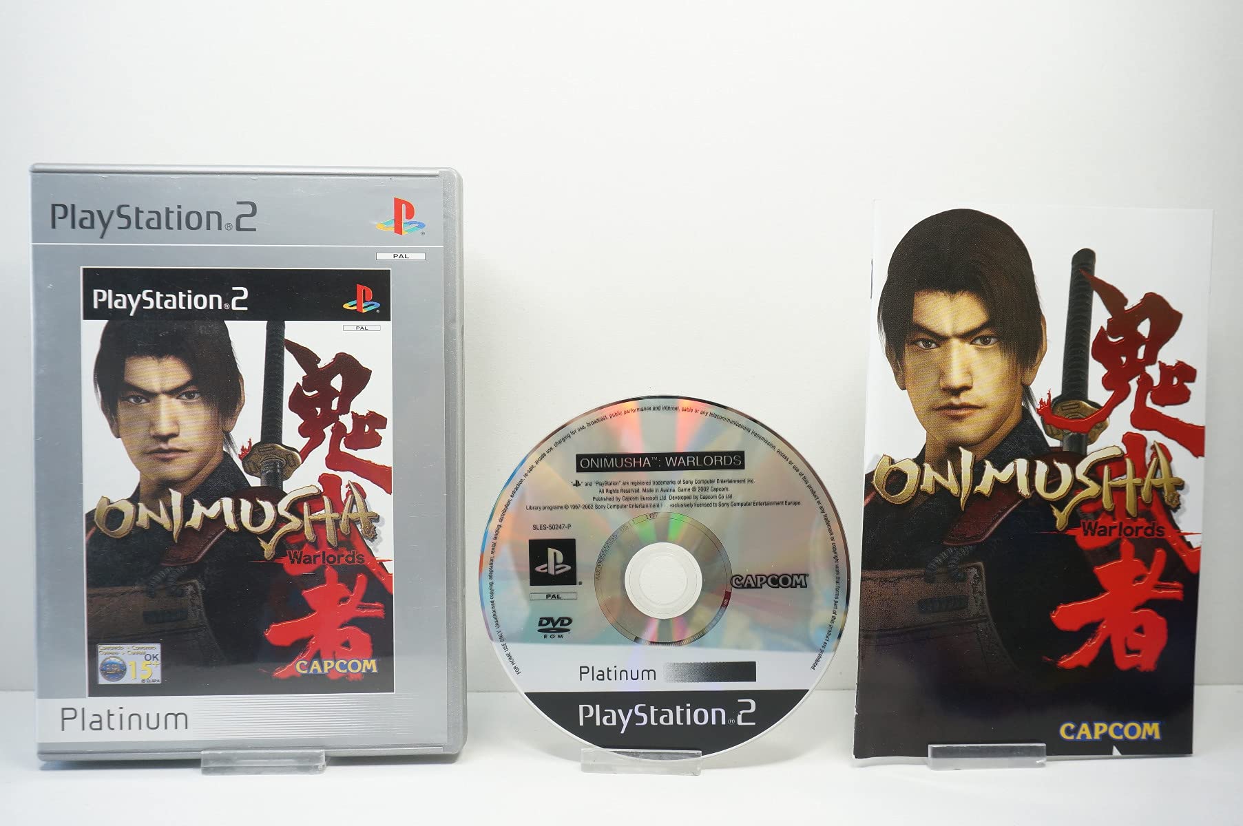 Jeu PS2 Onimusha: Warlords - Version PAL Italienne (ITA) Complète - État Comme Neuf
