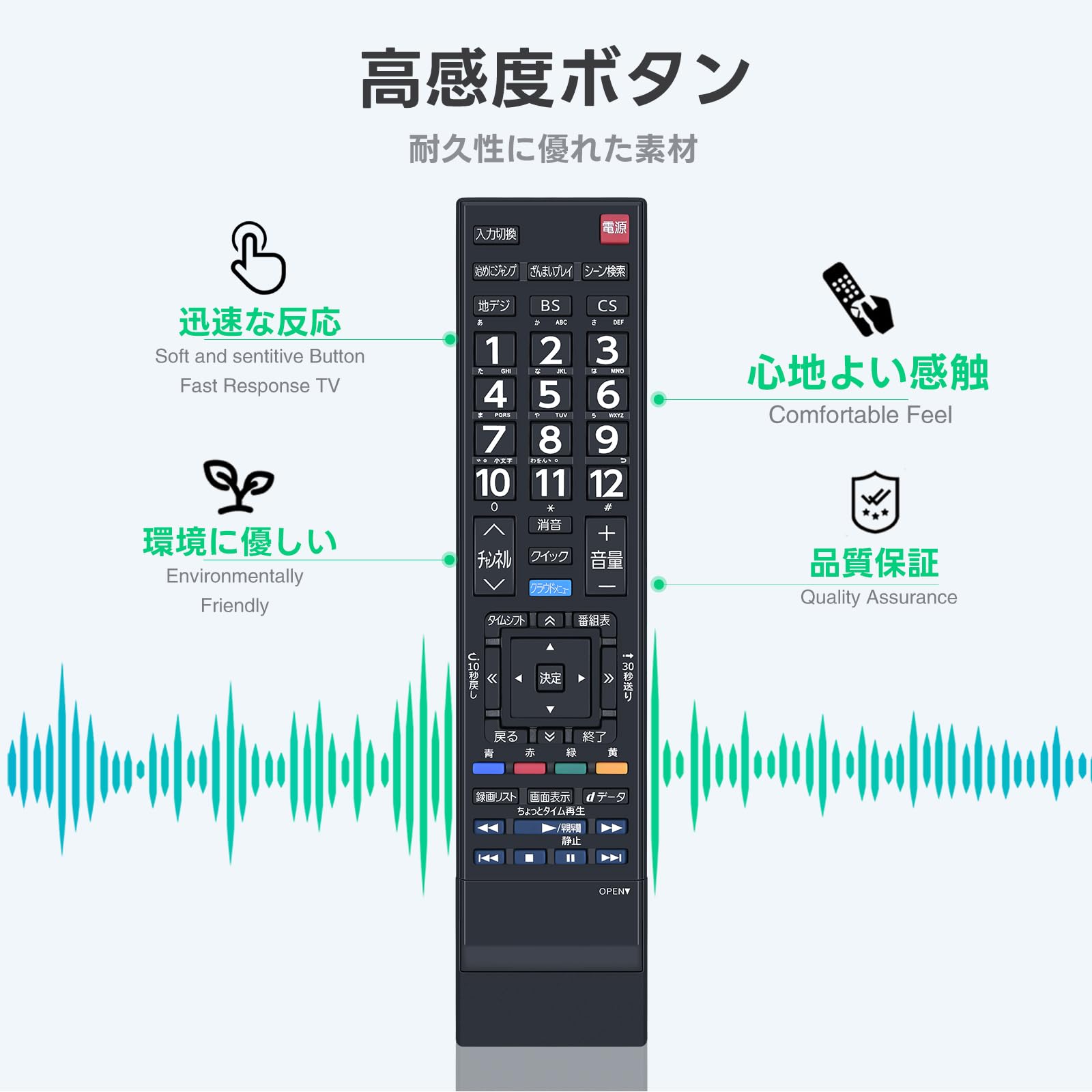 Amazon | テレビリモコン CT-90442 for TOSHIBA 東芝リモコン レグザ