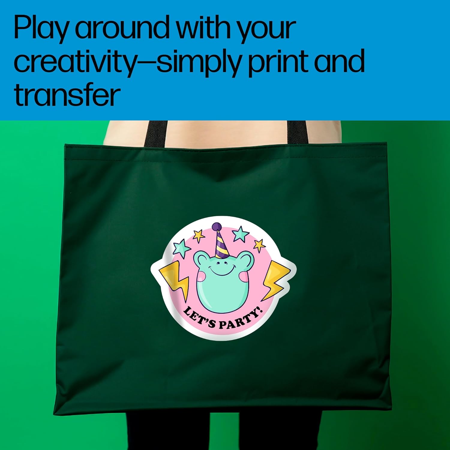 HP Iron-On Transfers for Light Fabric, 8.5 x 11 in. (216 x 279 mm), 20 sheets