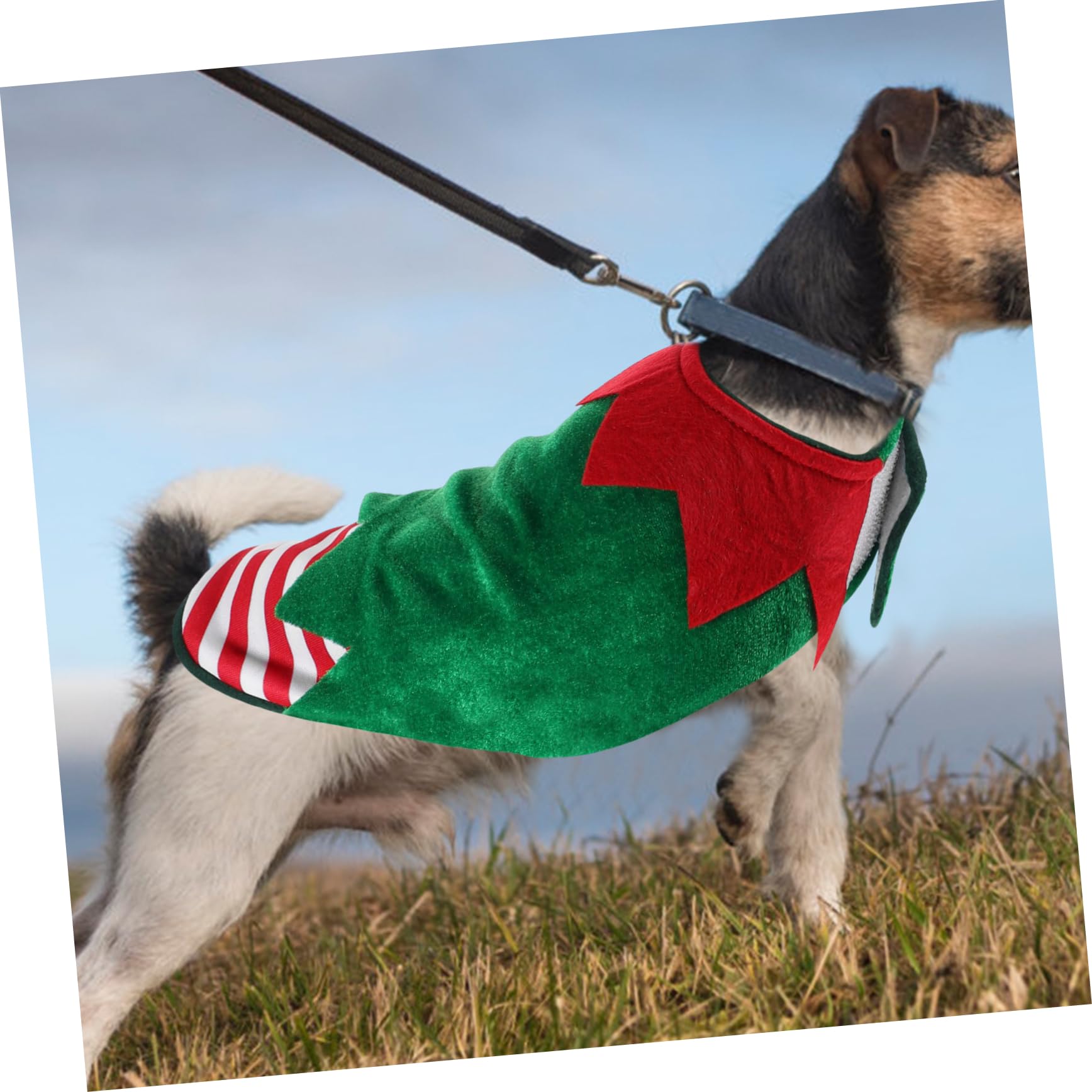 HMJGDHX Costume per Cani di Natale Vestiti per Cani alla Moda per Cuccioli Festa S Vestiti per Animali Domestici in Stoffa di Natale Costume per Feste
